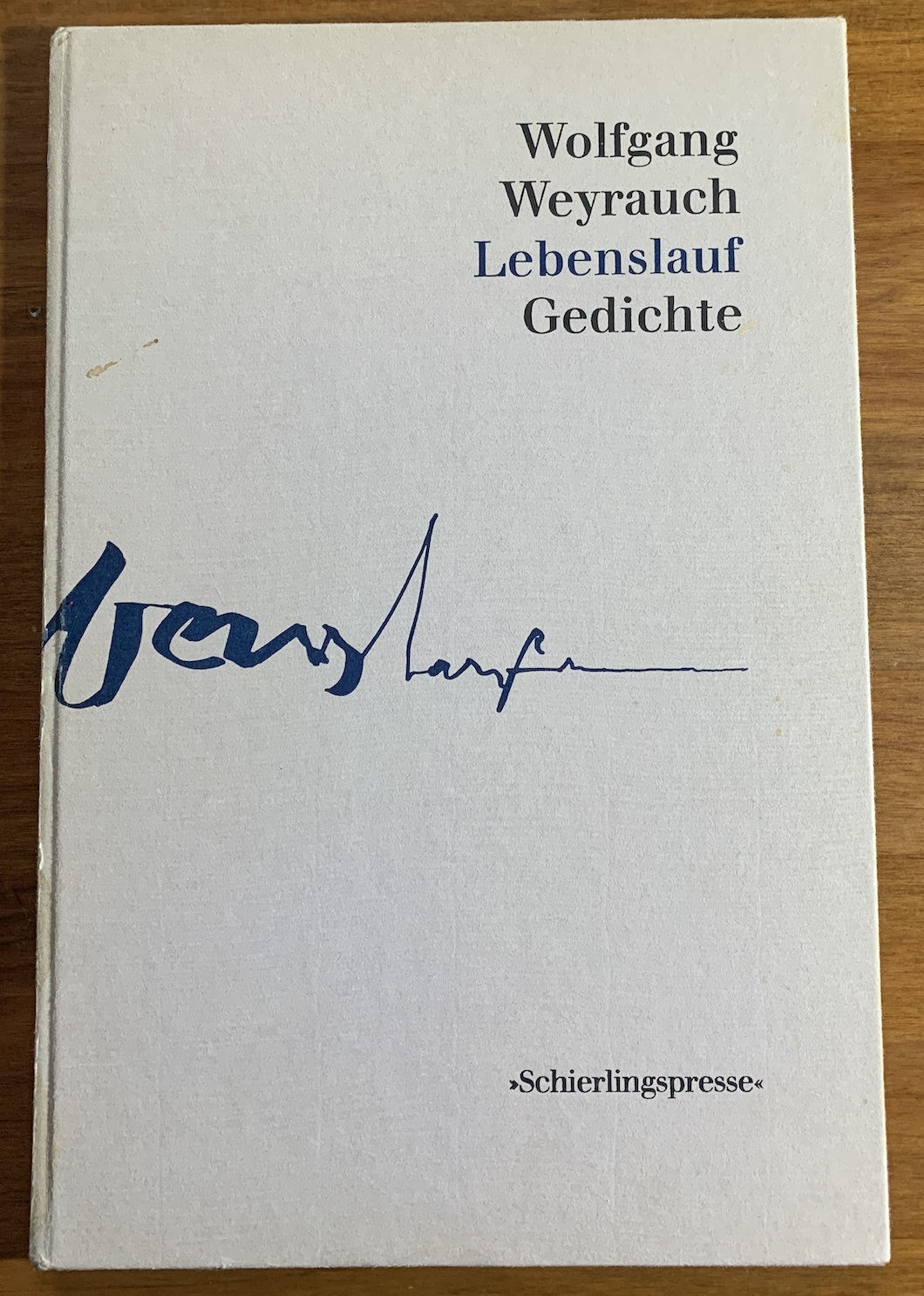 Lebenslauf 1988