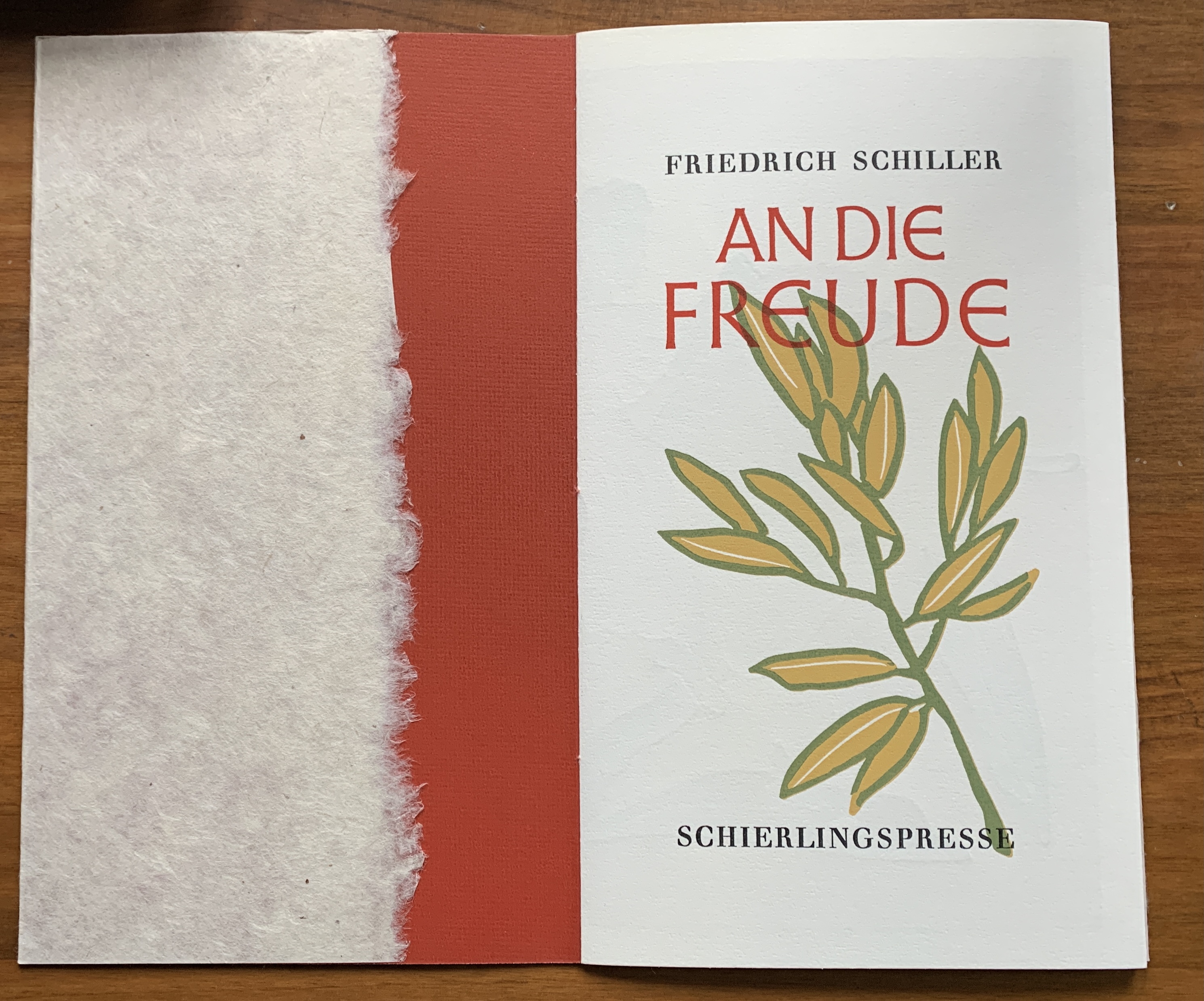 Friedrich Schiller, An die Freude, 2005